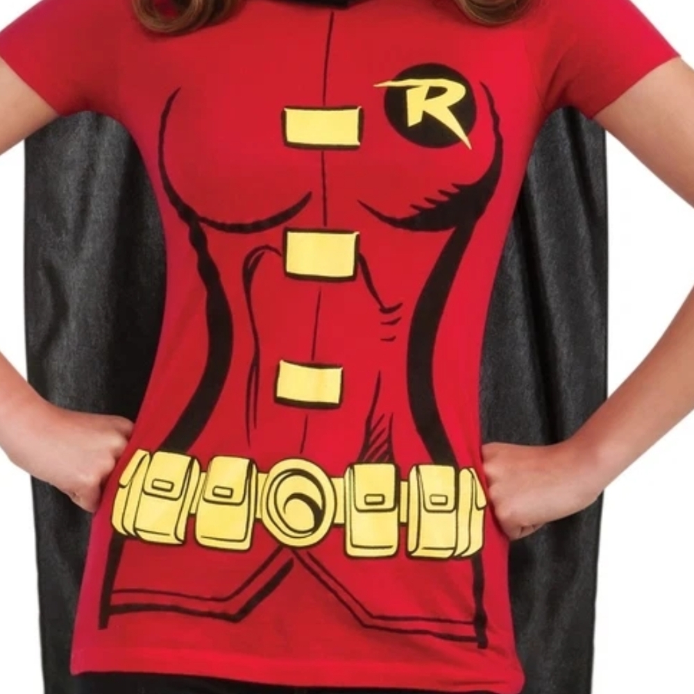 Rubie's Robin Superhero Costume T-Shirt Cape Mask